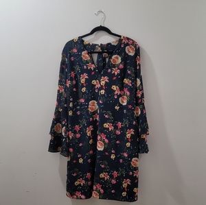 Atmosphere Flare Longsleeve Dress